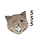 Meow meow is happy（個別スタンプ：3）