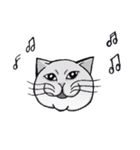 Meow meow is happy（個別スタンプ：28）