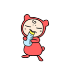 赤ちゃんクマ "テオ"（個別スタンプ：1）