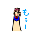 手のひら家族の娘編スタンプ（個別スタンプ：14）