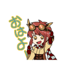 和装スチームパンク スイショウちゃん（個別スタンプ：1）