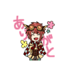 和装スチームパンク スイショウちゃん（個別スタンプ：6）