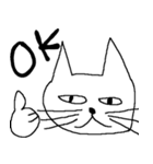 不愛想な猫（個別スタンプ：12）