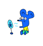 ブルーマウス物語（個別スタンプ：1）
