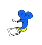 ブルーマウス物語（個別スタンプ：14）