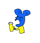 ブルーマウス物語（個別スタンプ：21）
