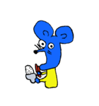 ブルーマウス物語（個別スタンプ：22）