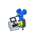 ブルーマウス物語（個別スタンプ：27）