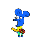 ブルーマウス物語（個別スタンプ：30）