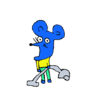 ブルーマウス物語（個別スタンプ：31）