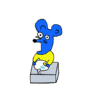 ブルーマウス物語（個別スタンプ：32）
