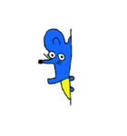 ブルーマウス物語（個別スタンプ：40）