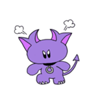 子猫悪魔のニャビルくん（個別スタンプ：2）