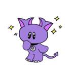 子猫悪魔のニャビルくん（個別スタンプ：3）