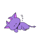 子猫悪魔のニャビルくん（個別スタンプ：4）