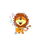 Animation lion(Animation)（個別スタンプ：2）