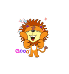 Animation lion(Animation)（個別スタンプ：5）