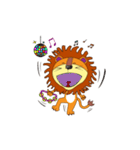 Animation lion(Animation)（個別スタンプ：6）