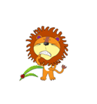 Animation lion(Animation)（個別スタンプ：8）