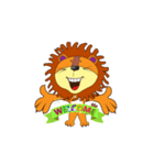 Animation lion(Animation)（個別スタンプ：10）