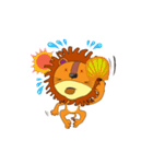 Animation lion(Animation)（個別スタンプ：16）