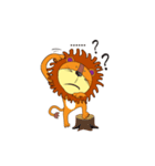 Animation lion(Animation)（個別スタンプ：20）