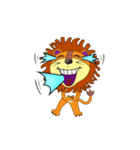 Animation lion(Animation)（個別スタンプ：22）