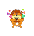 Animation lion(Animation)（個別スタンプ：24）