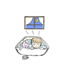 ぽぽちゃんの1日（個別スタンプ：7）