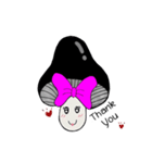 Pretty Black Mushroom（個別スタンプ：3）