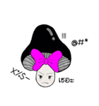 Pretty Black Mushroom（個別スタンプ：12）