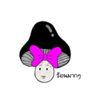 Pretty Black Mushroom（個別スタンプ：26）