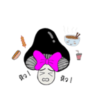 Pretty Black Mushroom（個別スタンプ：32）