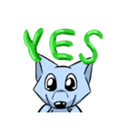 Naughty wolf cub（個別スタンプ：1）