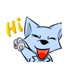 Naughty wolf cub（個別スタンプ：4）