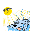 Naughty wolf cub（個別スタンプ：8）