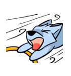 Naughty wolf cub（個別スタンプ：10）