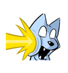 Naughty wolf cub（個別スタンプ：14）