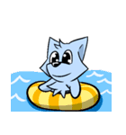 Naughty wolf cub（個別スタンプ：16）