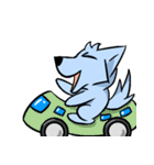 Naughty wolf cub（個別スタンプ：18）