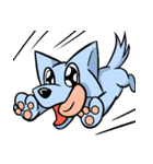 Naughty wolf cub（個別スタンプ：26）