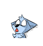 Naughty wolf cub（個別スタンプ：33）