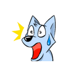 Naughty wolf cub（個別スタンプ：36）