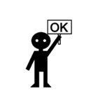 Mr.White Eyes（個別スタンプ：6）