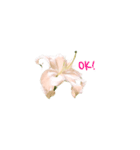 ゆりの花のささやき（個別スタンプ：6）