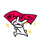 ほんわりうさ♪基本セット（個別スタンプ：34）
