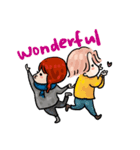 Flight mode - Happy together（個別スタンプ：1）