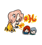 Flight mode - Happy together（個別スタンプ：7）