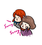 Flight mode - Happy together（個別スタンプ：16）