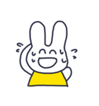 えがおで生きるうさぎ。（個別スタンプ：16）